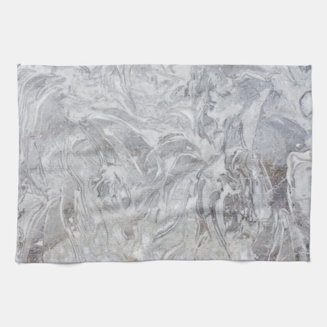 Marble pattern kitchen towel (Horizontal)