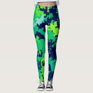 Marble pattern leggings