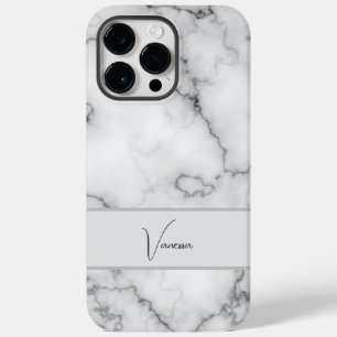 Marble Pattern Personalization Case-Mate iPhone 14 Pro Max Case