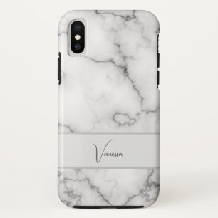 Marble Pattern Personalization iPhone XS Case