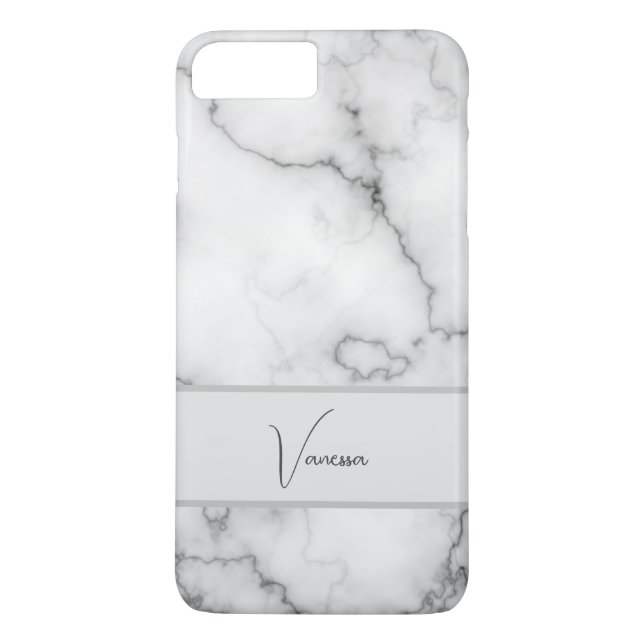Marble Pattern Personalization Case-Mate iPhone Case (Back)