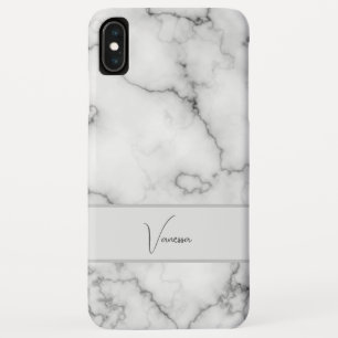 Marble Pattern Personalization iPhone XS Max Case