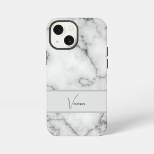 Marble Pattern Personalization iPhone 13 Mini Case
