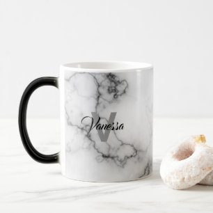 Marble Pattern Personalization Magic Mug