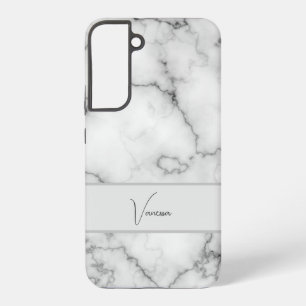 Marble Pattern Personalization Samsung Galaxy Case