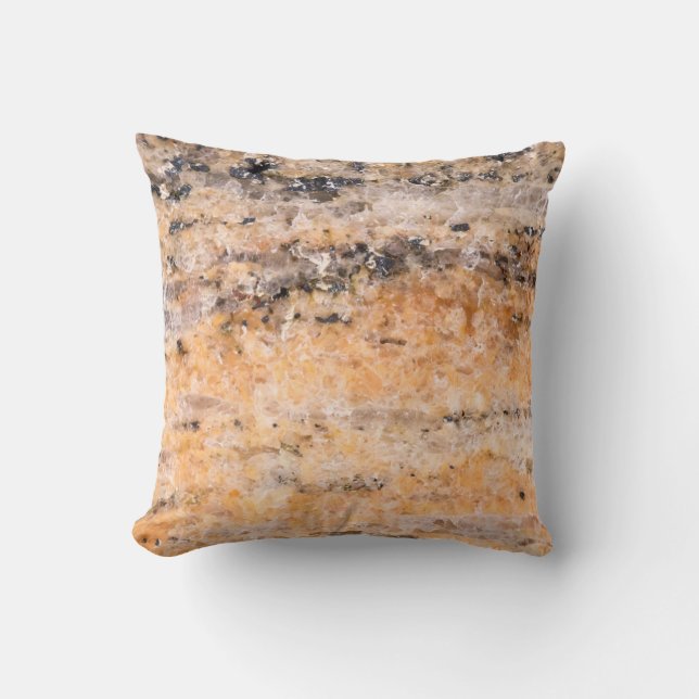 Marble patterned abstract, architecture, home deco throw pillow (Front)