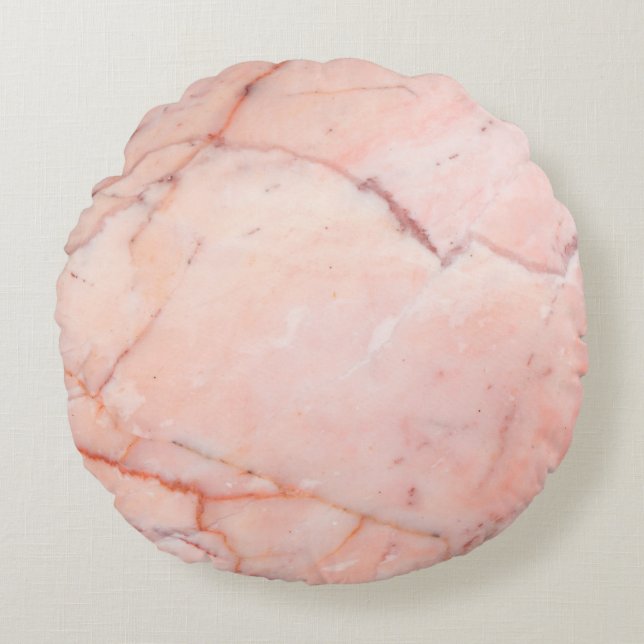 Marble patterned texture backgroundabstract, archi round pillow (Front)