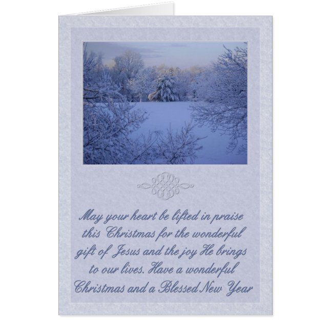 Marble Peaceful Christmas Gift (Front)