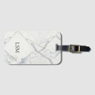 Marble Phone Wallet Case Luggage Tag