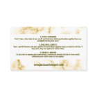 Marble Photo Credit Repair Business Card