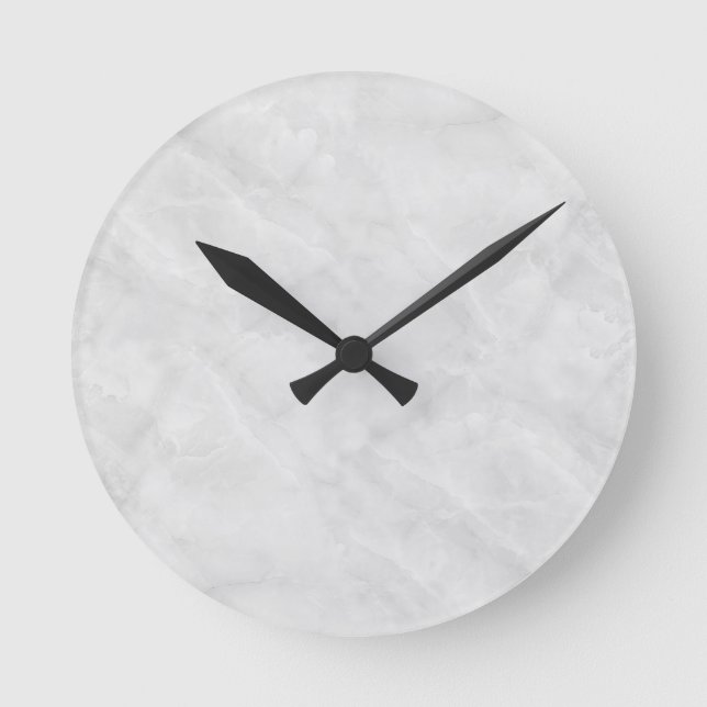 Marble Round Clock (Front)
