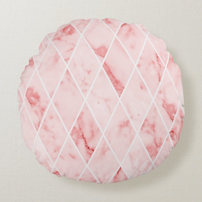 marble round pillow (Front)