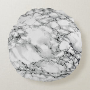 Marble Round Pillow