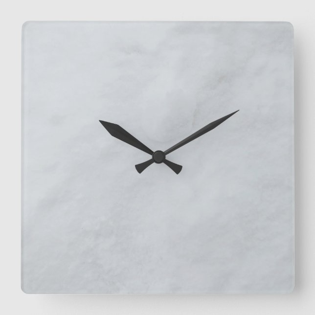 Marble Stone 10.75" Square Acrylic Wall Clock (Front)