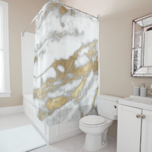 Marble Stone Abstract White Grey Silver Gold Carra