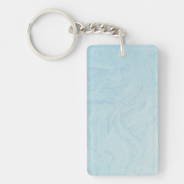 Marble Stone Acrylic Keychain (Front)