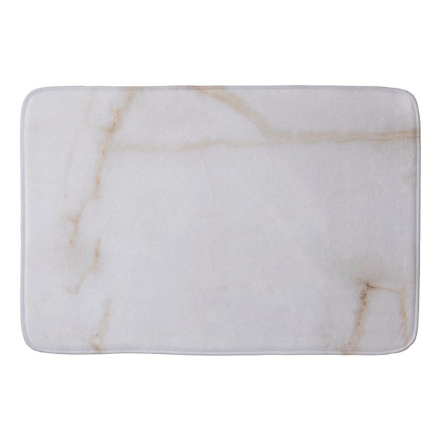 Marble Stone Background  Bath Mat (Front)