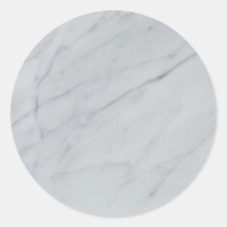 Marble Stone Classic Round Stickers