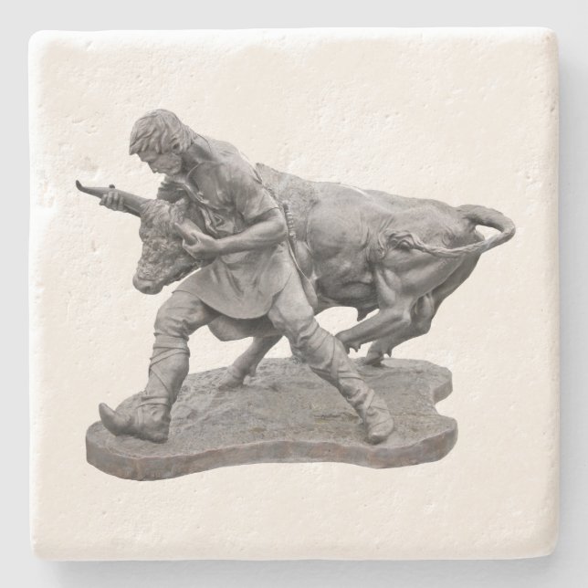 Marble Stone Coaster (Front)