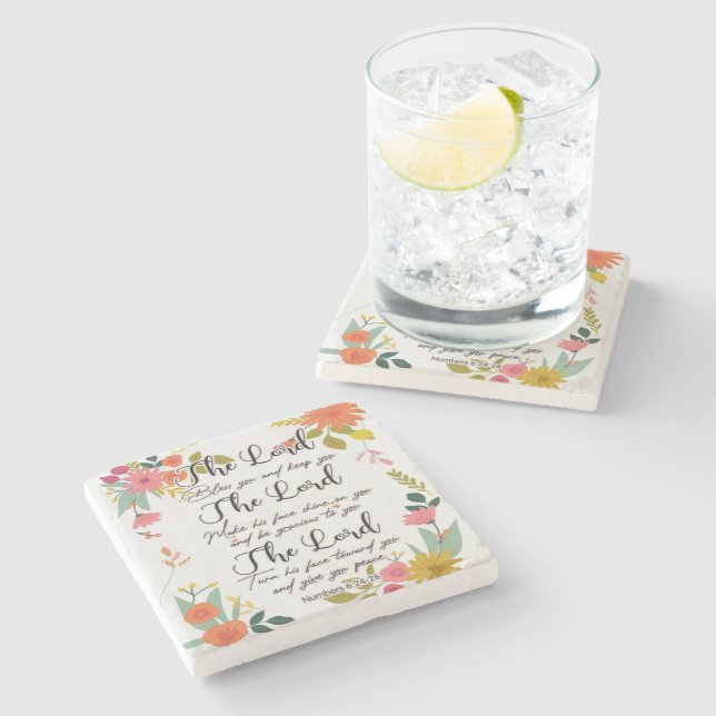 Marble Stone Coaster  (Side)