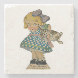 Marble Stone Coaster Easter