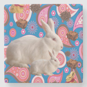 Marble Stone Coaster Easter