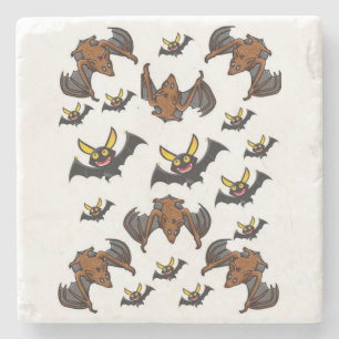 Marble Stone Coaster Halloween