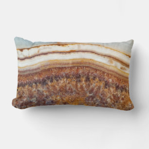 marble stone lumbar pillow
