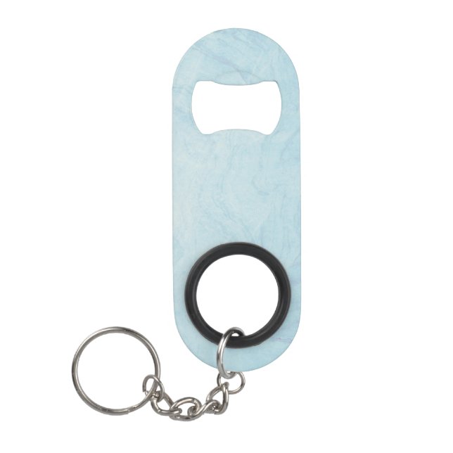 Marble Stone Mini Bottle Opener With Keychain (Front)