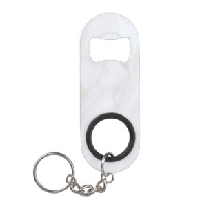 Marble Stone Mini Bottle Opener With Keychain