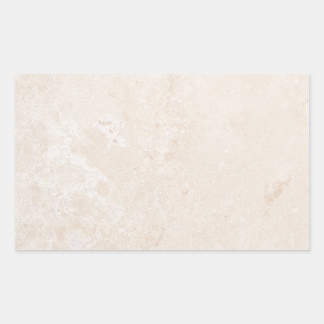 Marble Stone Neutral Tile Yellow Background Blank Sticker (Front)