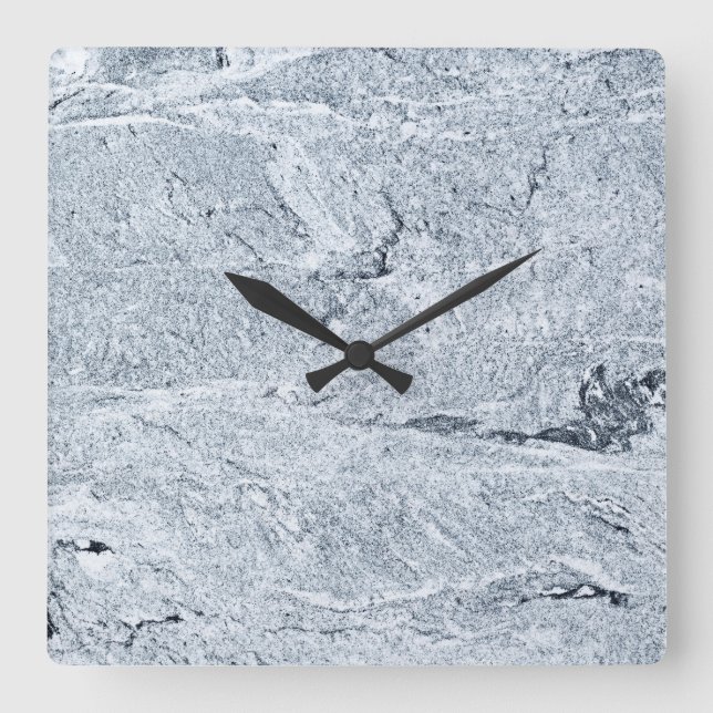 Marble Stone Pattern Acrylic Wall Clock (Front)