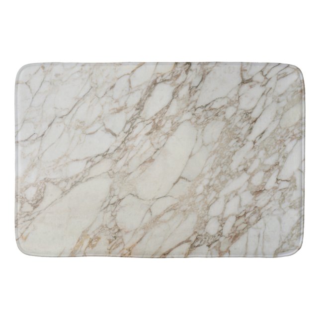 Marble Stone Pattern Bath Mat (Front)