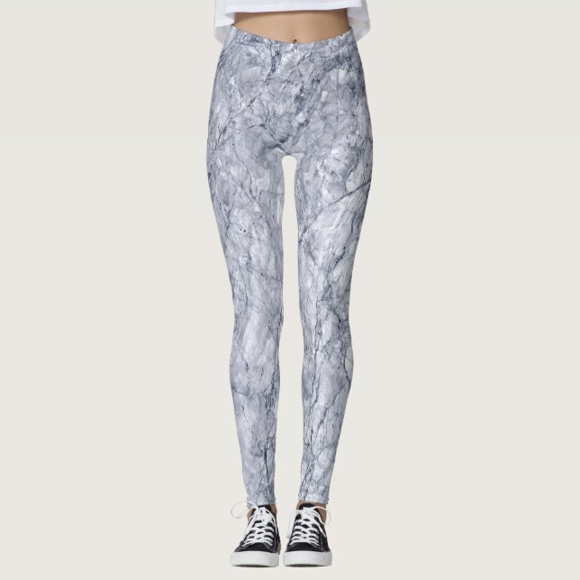 Marble Stone Pattern Leggings (Front)