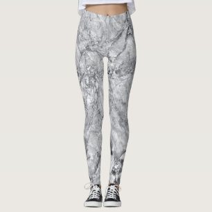 Marble Stone Pattern Leggings
