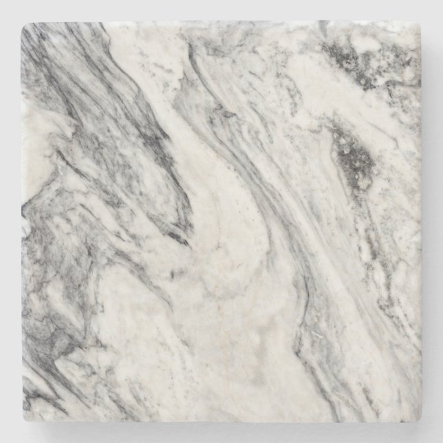 Marble Stone Pattern Stone Coaster (Front)