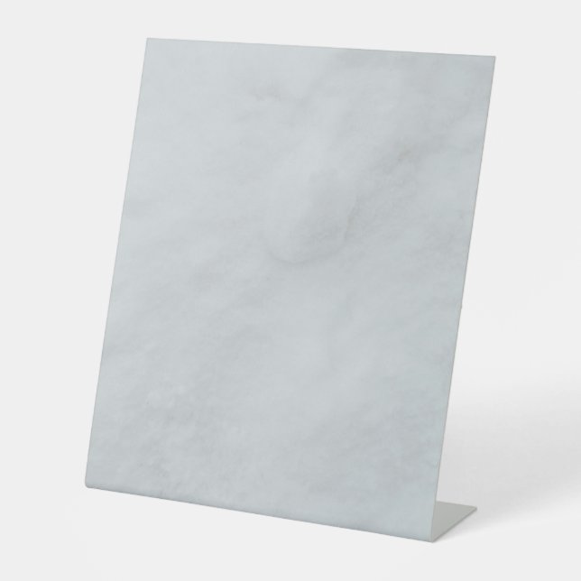 Marble Stone Pedestal Sign (Front)