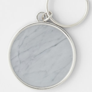 Marble Stone Premium Round Keychain