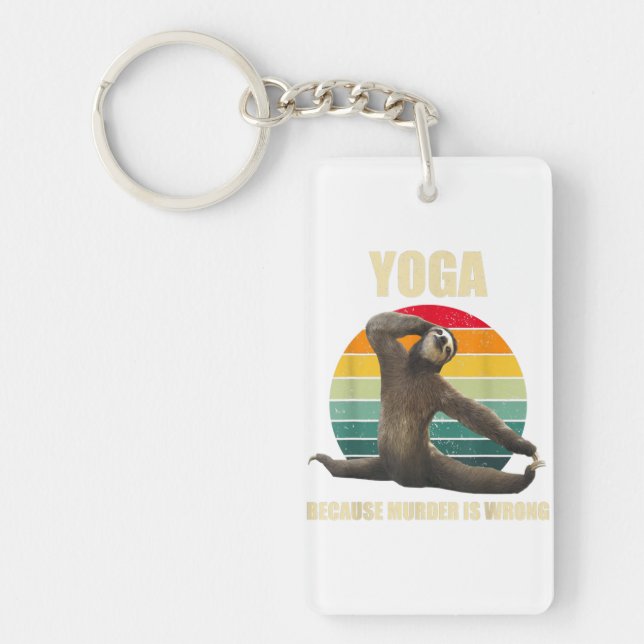 Marble Stone Premium Square Keychain (Front)