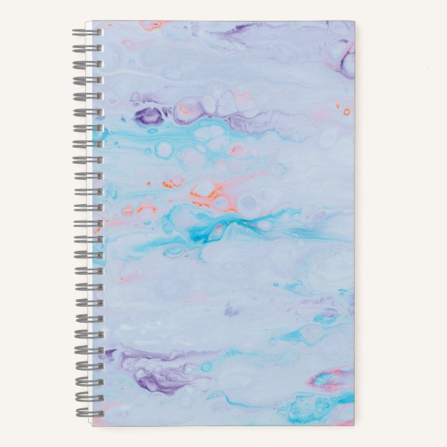 Marble Stone Spiral Notebook (Front)