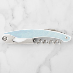 Marble Stone White Corkscrew Bottle Opener