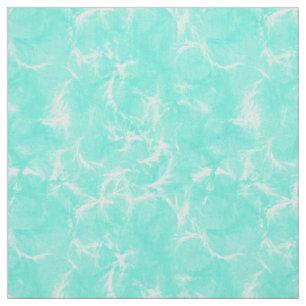 Marble swirl print - aqua / robin's egg blue fabric