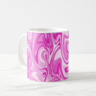 Marble Swirl Texture - Pink Tones Coffee Mug