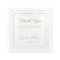 Marble Template Thank You Hand Script Text Gold