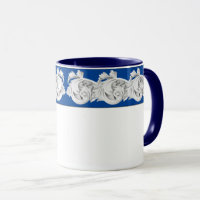 Marble Tendrils on a Combo Mug (11 oz.)