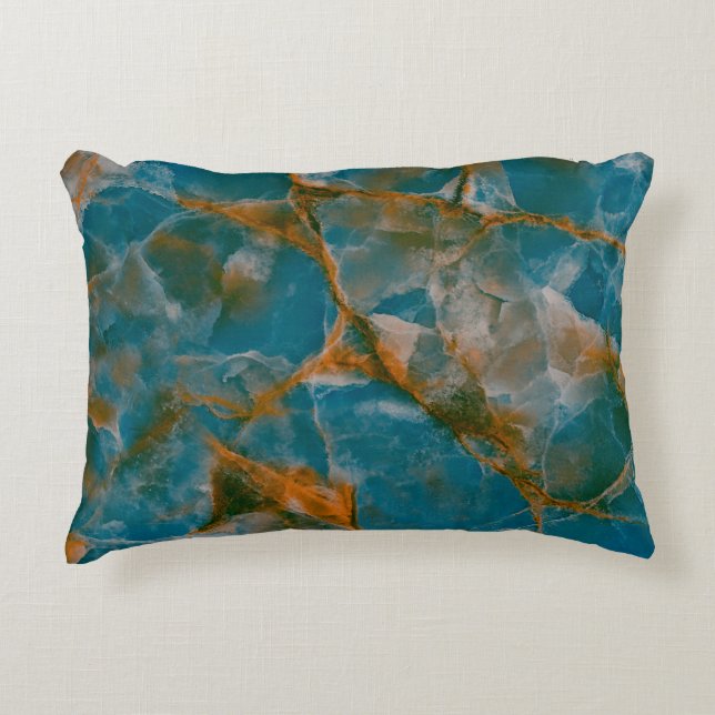 marble texture background, natural breccia marbel  accent pillow (Front)