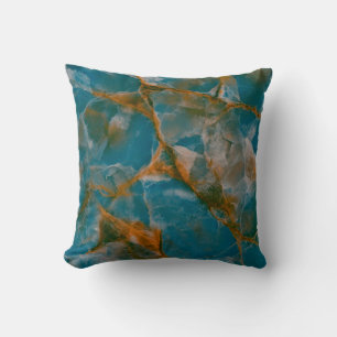 marble texture background, natural breccia marbel throw pillow