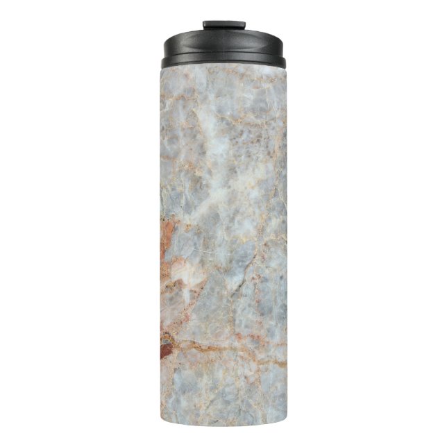 marble texture background pattern with high resolu thermal tumbler (Front)