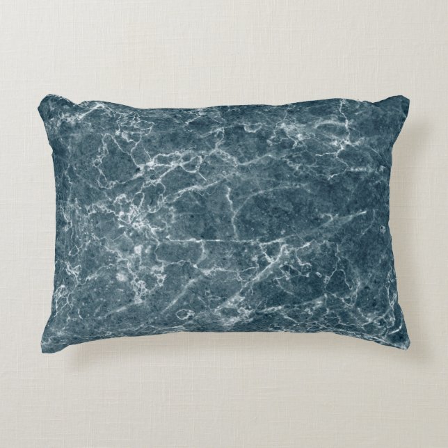 Marble texture background stone accent pillow (Front)