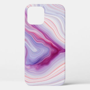 Marble texture background / white grey marble patt iPhone 12 case
